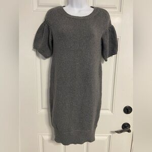 T13- VINVCE Grey Wool Blend Sweater Dress